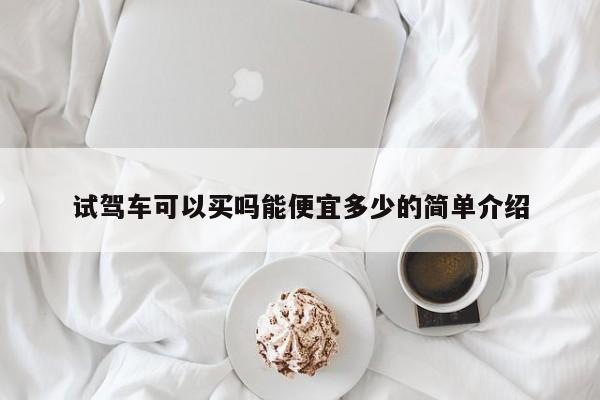 试驾车可以买吗能便宜多少的简单介绍