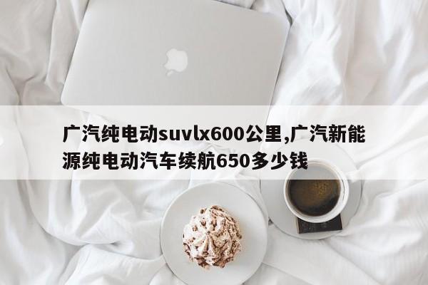 广汽纯电动suvlx600公里,广汽新能源纯电动汽车续航650多少钱