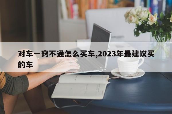 对车一窍不通怎么买车,2023年最建议买的车