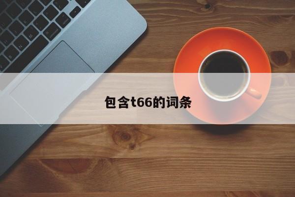 包含t66的词条