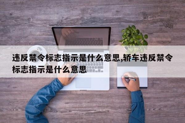 违反禁令标志指示是什么意思,轿车违反禁令标志指示是什么意思